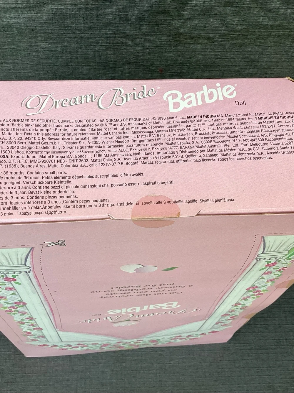 Barbie Dream Bride Doll - White and Pink